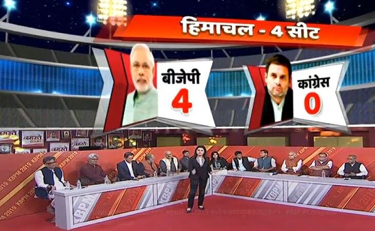 ABP Exit Poll: हिमाचल प्रदेश में सभी चार लोकसभा सीटों पर जीत सकती है बीजेपी