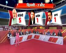 #ABPExitPoll2019: दिल्ली में बीजेपी को 5 सीटें, कांग्रेस-आप के खाते में 1-1 सीट