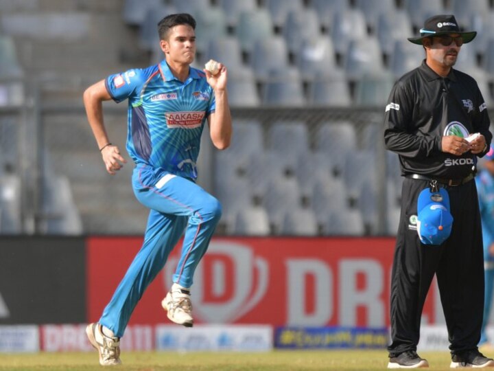 Arjun Tendulkar and Shams Mulani Allround Performance helps Aakash Tigers to win agains Panthers मुंबई T-20: अर्जुन तेंदुलकर ने ऑलराउड खेल से आकाश टाइगर्स को दिलाई जीत