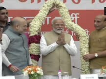पीएम मोदी ने मंत्रिपरिषद के सदस्यों से की मुलाकात, NDA के नेताओं का डिनर शुरू