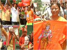 लोकसभा चुनाव नतीजे: मोदी की जीत के बाद जश्न में समर्थक, मुंह मीठा करने का दौर शुरू