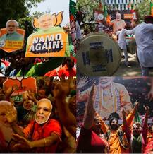 देश के कोने-कोने में मोदी लहर, हर ओर मन रहा है जीत का जश्न, देखें तस्वीरें