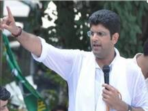 हिसार संसदीय सीट से दुष्यंत चौटाला 3 लाख 14 हजार 68 मतों से हारे