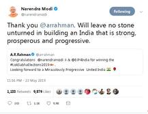 बॉलीवुड की दिग्गज हस्तियों ने पीएम मोदी को दी जीत की बधाई, मोदी ने इस अंदाज में किया शु्क्रिया