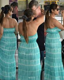 ब्वॉयफ्रेंड को एयरपोर्ट पर सी ऑफ करने पहुंची इलियाना ने बेहद खास अंदाज में कहा बाय, गले लगाकर किया Lip Lock