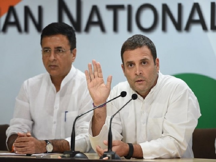 99 pc Wants Rahul Gandhi As Congress President says Randeep Surjewala कांग्रेस जल्द चुनेगी नया अध्यक्ष, सुरजेवाला ने कहा- पार्टी के 99.9 फीसदी लोग चाहते हैं राहुल गांधी ही चुने जाएं