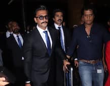 IN PICS: फिल्म \'83\' की टीम के साथ लंदन रवाना हुए रणवीर सिंह, क्रिकेट टीम के अंदाज में पहुंचे एयरपोर्ट