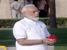 शपथ ग्रहण से पहले राजघाट, अटल समाधि स्थल और वॉर मेमोरियल गए पीएम मोदी, किया नमन