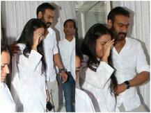 VIDEO: दादा की प्रेयर मीट में फूट-फूटकर रोती दिखी अजय देवगन की बेटी नयासा