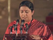 मोदी सरकार 2: राहुल गांधी को हराकर संसद पहुंची स्मृति ईरानी ने ली मंत्री पद की शपथ