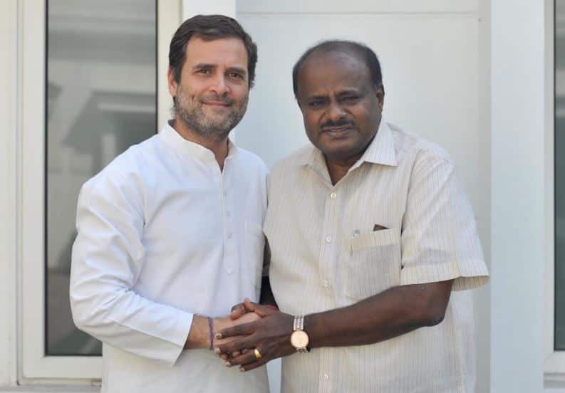 एक्टिव' हुए राहुल गांधी: शरद पवार, कुमारस्वामी से की मुलाकात