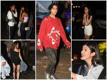 शाहरुख खान के बेटे आर्यन खान संग देर रात पार्टी करती दिखी अनन्या पांडे, साथ में ये स्टार किड्स