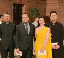 INSIDE PICS: शपथ ग्रहण समारोह में कोई दिखा गर्मी से बेहाल तो कोई लेता दिखा सेल्फी