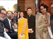 INSIDE PICS: शपथ ग्रहण समारोह में कोई दिखा गर्मी से बेहाल तो कोई लेता दिखा सेल्फी