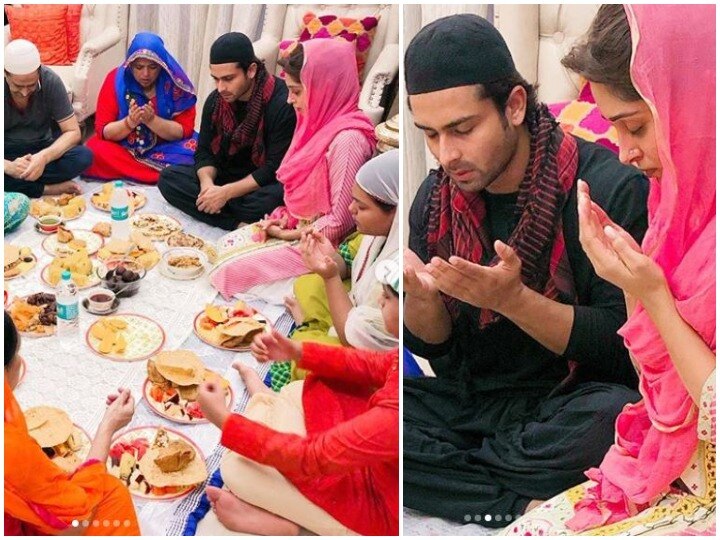 Deepika Kakkar ramzaan celebration and iftaar party with husband Shoaib Ibrahim and family VIDEO: पति शोएब इब्राहिम संग दीपिका कक्कड़ ने की इफ्तार पार्टी, रोजा खोलने से पहले सास-ननद संग ऐसे की दुआ
