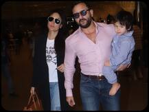 बेटे तैमूर के साथ लंदन रवाना हुए सैफ और करीना, बेबो Angrezi Medium की शूटिंग भी करेंगी