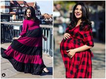 शादी के 10 साल बाद पहले बच्चे को जन्म देने वाली हैं सारा अरफीन खान, फ्लॉन्ट किया बेबी बंप