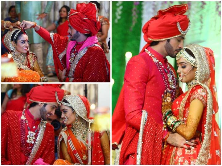 टेलीविजन कपल आशीष दीक्षित और श्वेता कनौजी शादी के बंधन में बंध चुके हैं. 'आपके आ जाने से' में आखिरी बार दिखाई दिए आशीष दीक्षित ने अपनी गर्लफ्रेंड और मंगेतर श्वेता के साथ 28 मई को नागपुर में शादी कर ली है. ऐसे में हम आपके लिए लाए हैं इनकी शादी की सबसे पहले तस्वीरें.