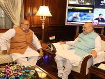 J&K के राज्यपाल ने गृह मंत्री अमित शाह से मुलाकात की, कहा- अमरनाथ यात्रा के लिए पूरी तरह तैयार हैं