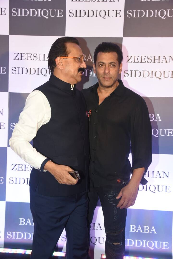 खबरों की मानें तो सलमान खान की तबीयत नासाज़ थी बावजूद इसके वो बाबा सिद्दीकी के बुलावे पर इफ्तार पार्टी में शामिल हुए. (तस्वीर: मानव मंगलानी)