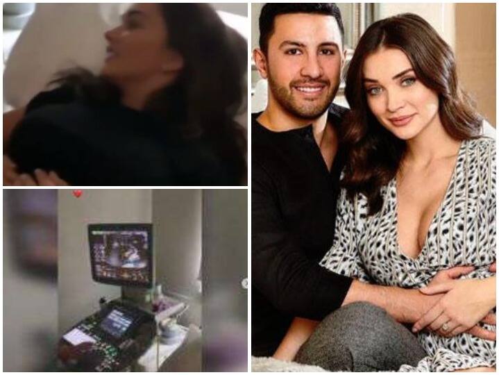 VIDEO: बेबी बंप के बाद अब प्रेग्नेंट एमी जैक्सन ने दिखाई जन्म से पहले ही बच्चे की पहली झलक, बेहद खास है वीडियो Amy Jackson Gives A Glimpse Of Her Unborn Baby Through Sonography Session watch Inside Video VIDEO: बेबी बंप के बाद अब प्रेग्नेंट एमी जैक्सन ने दिखाई जन्म से पहले ही बच्चे की पहली झलक, बेहद खास है वीडियो