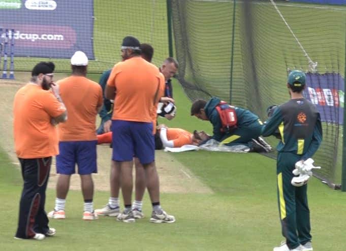 वार्नर के शॉट से घायल हुआ भारतीय मूल का नेट गेंदबाज, सिर पर लगी गेंद, अस्पताल में भर्ती Net bowler hospitalised after getting hit on head by Warner shot वार्नर के शॉट से घायल हुआ भारतीय मूल का नेट गेंदबाज, सिर पर लगी गेंद, अस्पताल में भर्ती