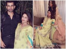 ईद पार्टी में माही विज ने ट्रेडिशनल अंदाज में फ्लॉन्ट किया बेबी बंप, साथ में थे पति जय भानुशाली