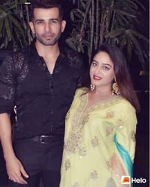 ईद पार्टी में माही विज ने ट्रेडिशनल अंदाज में फ्लॉन्ट किया बेबी बंप, साथ में थे पति जय भानुशाली