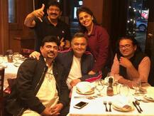 न्यूयॉर्क में कैंसर का इलाज करवा रहे ऋषि कपूर से मिलने पहुंचे उमेश शुक्ला