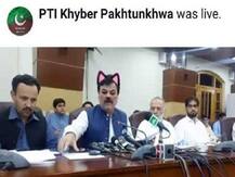 पाकिस्तानः फेसबुक लाइव के दौरान गलती से लगा कैट फिल्टर, बिल्ली जैसे नजर आए मंत्री