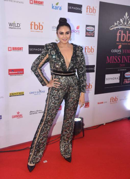 हुमा कुरैशी भी फेमिना मिस इंडिया 2019 में जज की भूमिका में हैं. (तस्वीर: मानव मंगलानी)