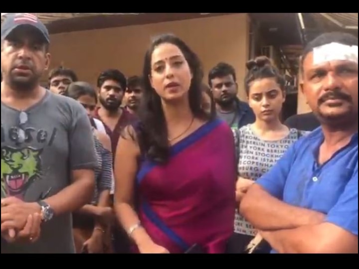 Goons attack cast and crew of mahi gill starrer web series fixer with rods and sticks in Thane मुंबई: वेब सीरीज ‘फिक्सर’ की शूटिंग में गुंडों का हमला, बाल-बाल बचीं अभिनेत्री माही गिल