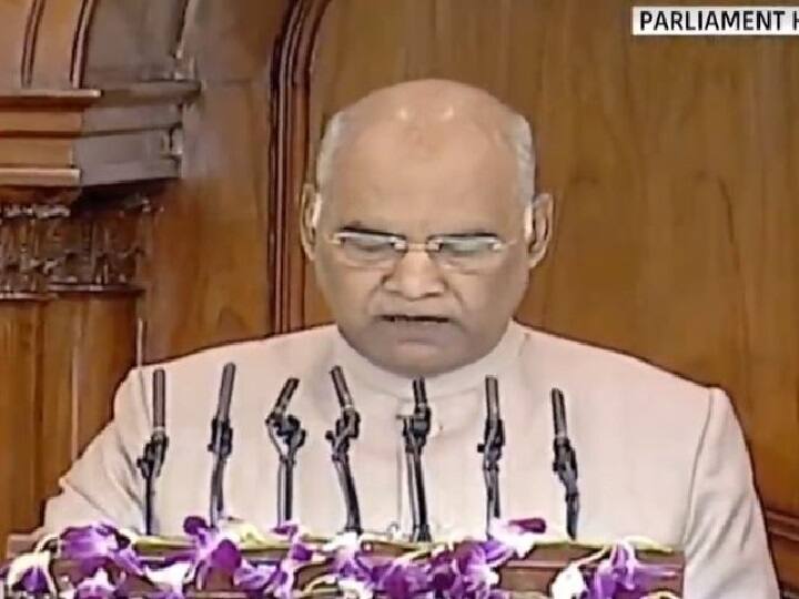 राष्ट्रपति ने पेश किया मोदी सरकार टू का एजेंडा, 5 ट्रिलियन डॉलर की इकोनॉमी से लेकर चांद पर पहला भारतीय भेजने का तक लक्ष्य President Ram Nath Kovind Lays Down Roadmap for Next five years, outlines Modi government goals राष्ट्रपति ने पेश किया मोदी सरकार टू का एजेंडा, 5 ट्रिलियन डॉलर की इकोनॉमी से लेकर चांद पर पहला भारतीय भेजने का तक लक्ष्य