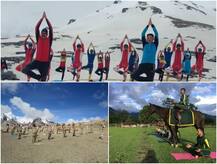 तस्वीरें: ITBP जवानों ने -15°C तापमान में किया योग, पूरे देश में ऐसे मनाया जा रहा है अंतरराष्ट्रीय योग दिवस