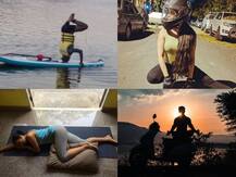 YOGA DAY के मौके पर सोशल मीडिया पर छाईं ये दिलचस्प तस्वीरें, देखें यहां