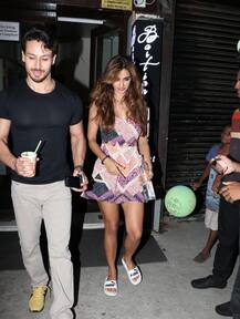 दिशा पाटनी के साथ डिनर डेट के बाद स्पॉट हुए टाइगर श्रॉफ, यहां देखिए तस्वीरें