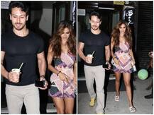 दिशा पाटनी के साथ डिनर डेट के बाद स्पॉट हुए टाइगर श्रॉफ, यहां देखिए तस्वीरें