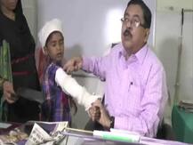 दरभंगा: हड्डी बाएं हाथ की टूटी लेकिन डॉक्टर ने दाएं हाथ में कर दिया प्लास्टर