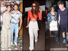 एयरपोर्ट पर टोन्ड बॉडी दिखाती नज़र आईं दिशा पटानी, प्रमोशन में बिजी हैं ऋतिक रोशन, देखें तस्वीरें