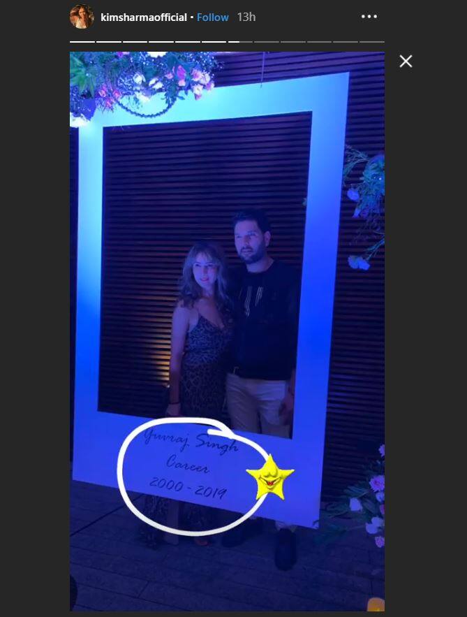 In Pics: युवराज सिंह ने रिटायरमेंट पार्टी में एक्स गर्लफ्रेंड किम शर्मा के साथ की मस्ती, ऐसा था पत्नी हेजल का रिएक्शन