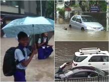 LIVE: मुंबई में मूसलाधार बारिश ने बढ़ाई मुसीबत, कई इलाकों में पानी भरा, स्कूलों की छुट्टी