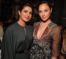 Wonder Woman से मिली देसी गर्ल प्रियंका चोपड़ा, साथ की तस्वीर हो रही वायरल