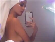 गर्मी में पूरा दिन शूटिंग करने के बाद मंदाना ने ऐसे उतारी थकान, HOT वीडियो किया शेयर