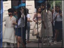 Spotted : पत्नी मीरा के साथ स्क्रीन पर नजर आएंगे शाहिद कपूर, सेट से तस्वीरें आईं सामने