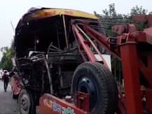 यूपी: बुलंदशहर में 2 रोडवेज बसों की टक्कर में 3 की मौत, 24 से अधिक घायल