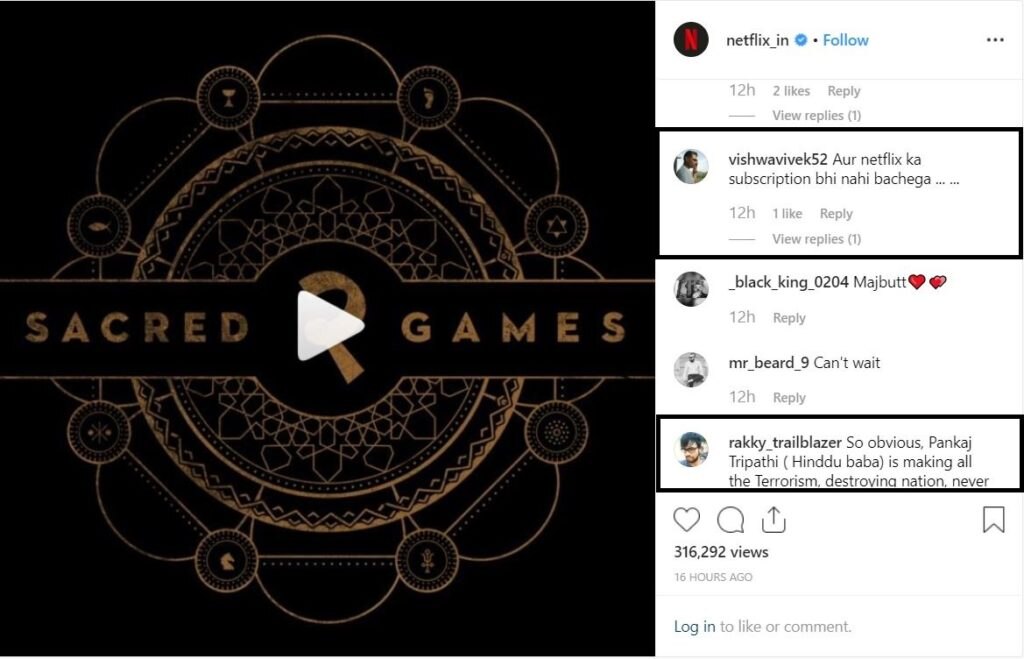 Netflix ने Sacred Games 2 की रिलीज से पहले दिया Spoiler, फैंस ने किया ट्रोल
