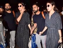 वर्ल्ड कप के बाद पति विराट कोहली के साथ इंग्लैंड से लौटीं अनुष्का शर्मा, देखें एयरपोर्ट की खास तस्वीरें