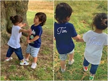 IN PICS : बहन इनाया खेमू का हाथ थामे तैमूर अली खान की CUTE तस्वीरें हो रही वायरल