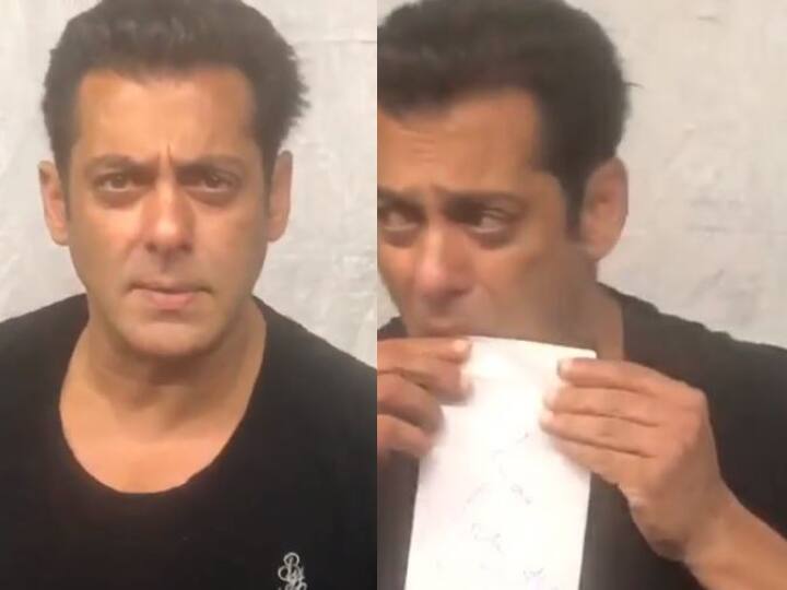 Salman khan shares hilarious video on social media सलमान खान ने ‘पुराने ज़माने की तरह’ पोस्ट की चिट्ठी, फिर पूछा ये सवाल