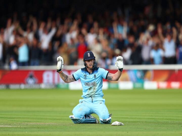 Ben Stokes not ask umpires to take 4 overthrow runs back, Dharamsena says वर्ल्ड कप विवाद: अंपायर धर्मसेना का खुलासा- स्टोक्स ने रन वापसी की अपील नहीं की